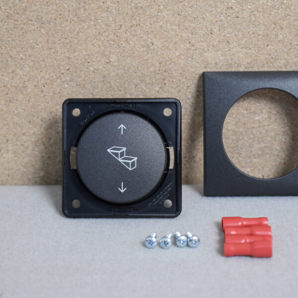 Berker Wippschalter Trittstufe mit Rahmen und Montagematerial