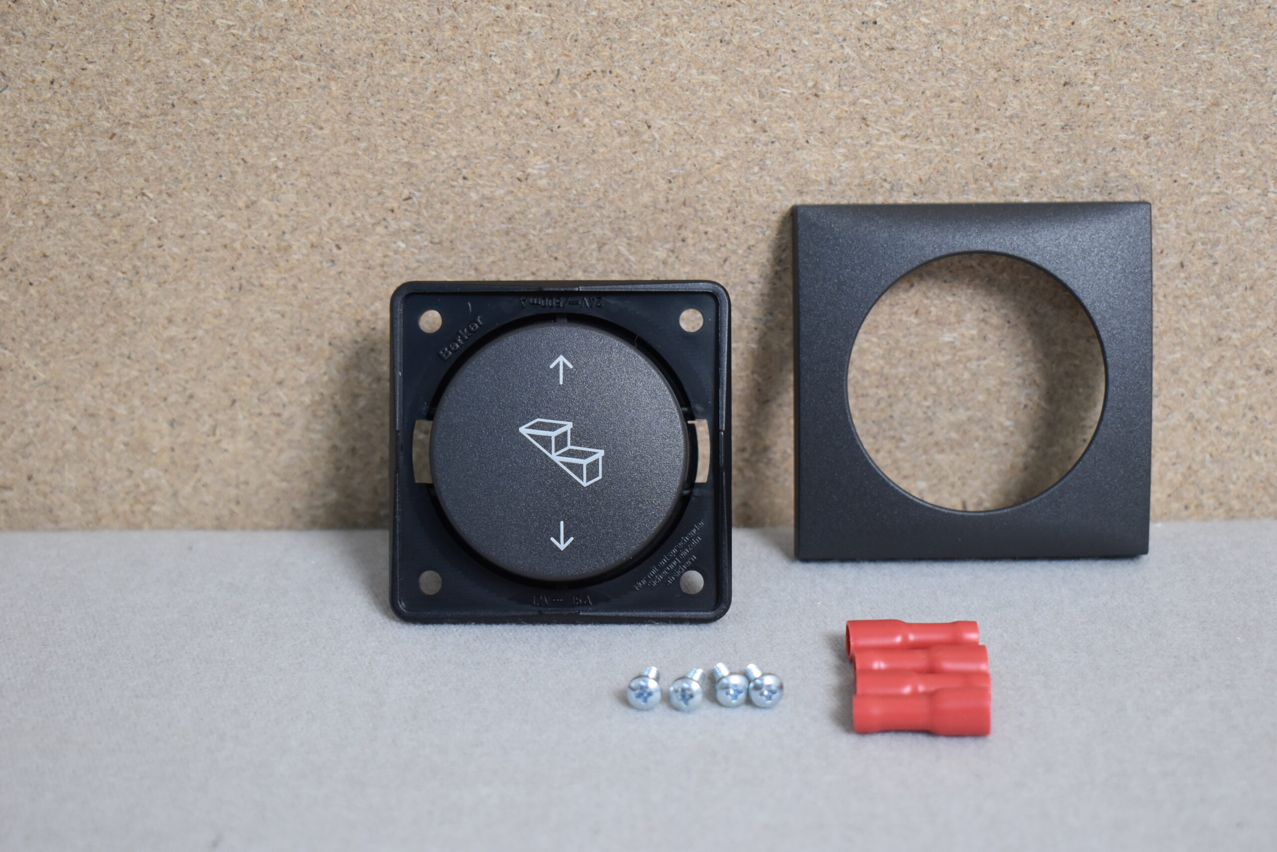 Berker Wippschalter Trittstufe mit Rahmen und Montagematerial