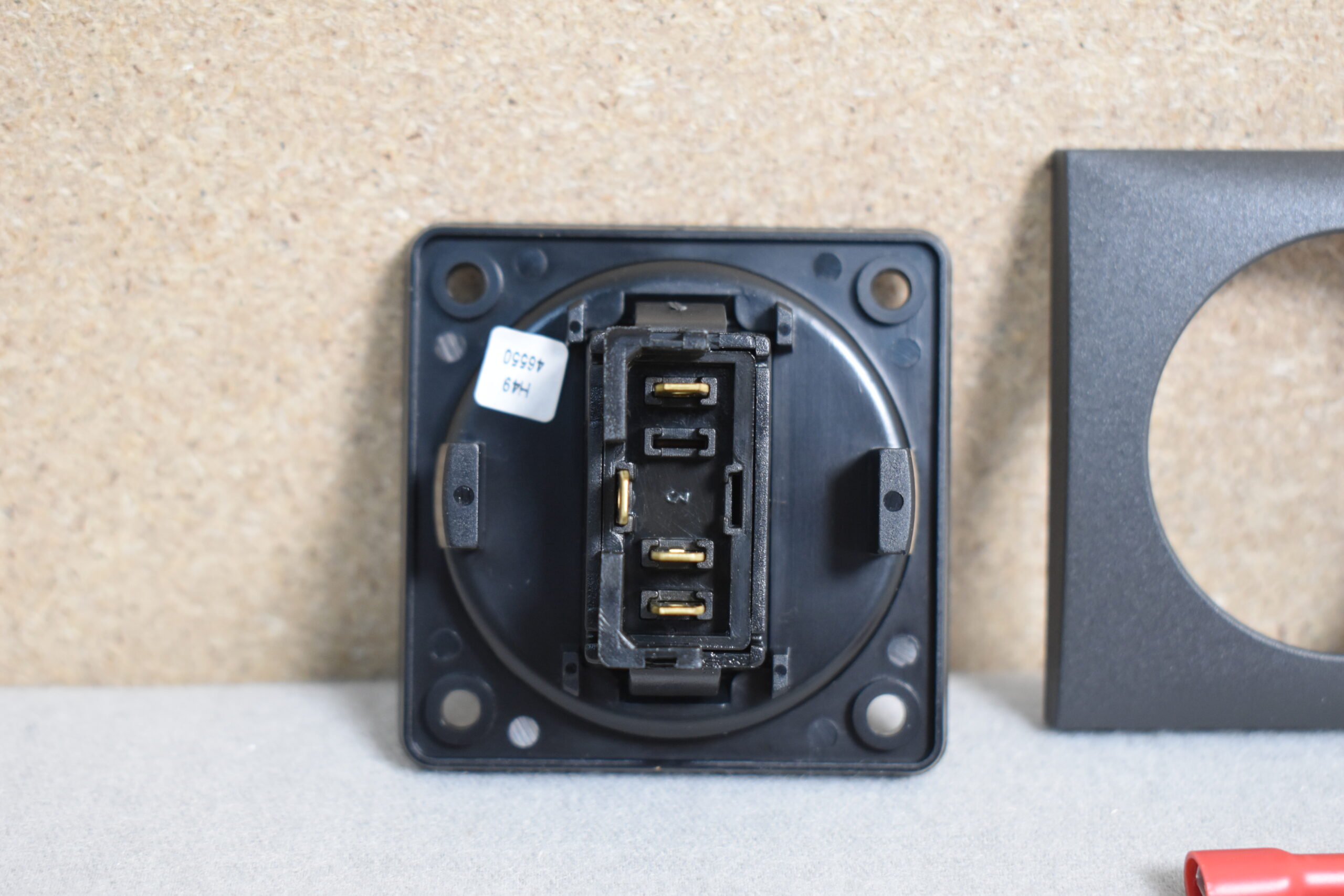 Berker Wippschalter Trittstufe mit Rahmen und Montagematerial