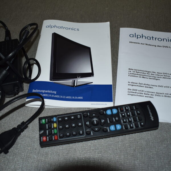 Alphatronics TV Modell: R-19 eWDS 19