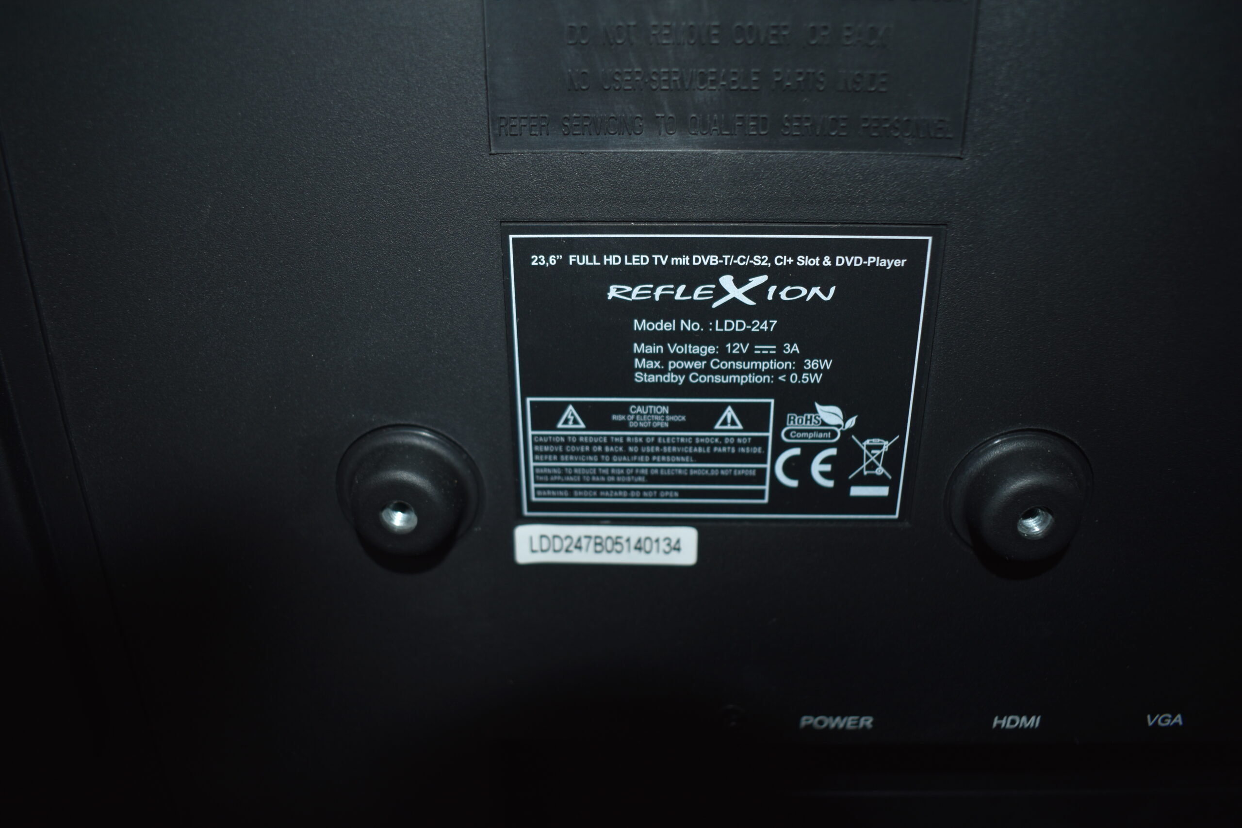 Caratec TV 22" Modell: LDD-247