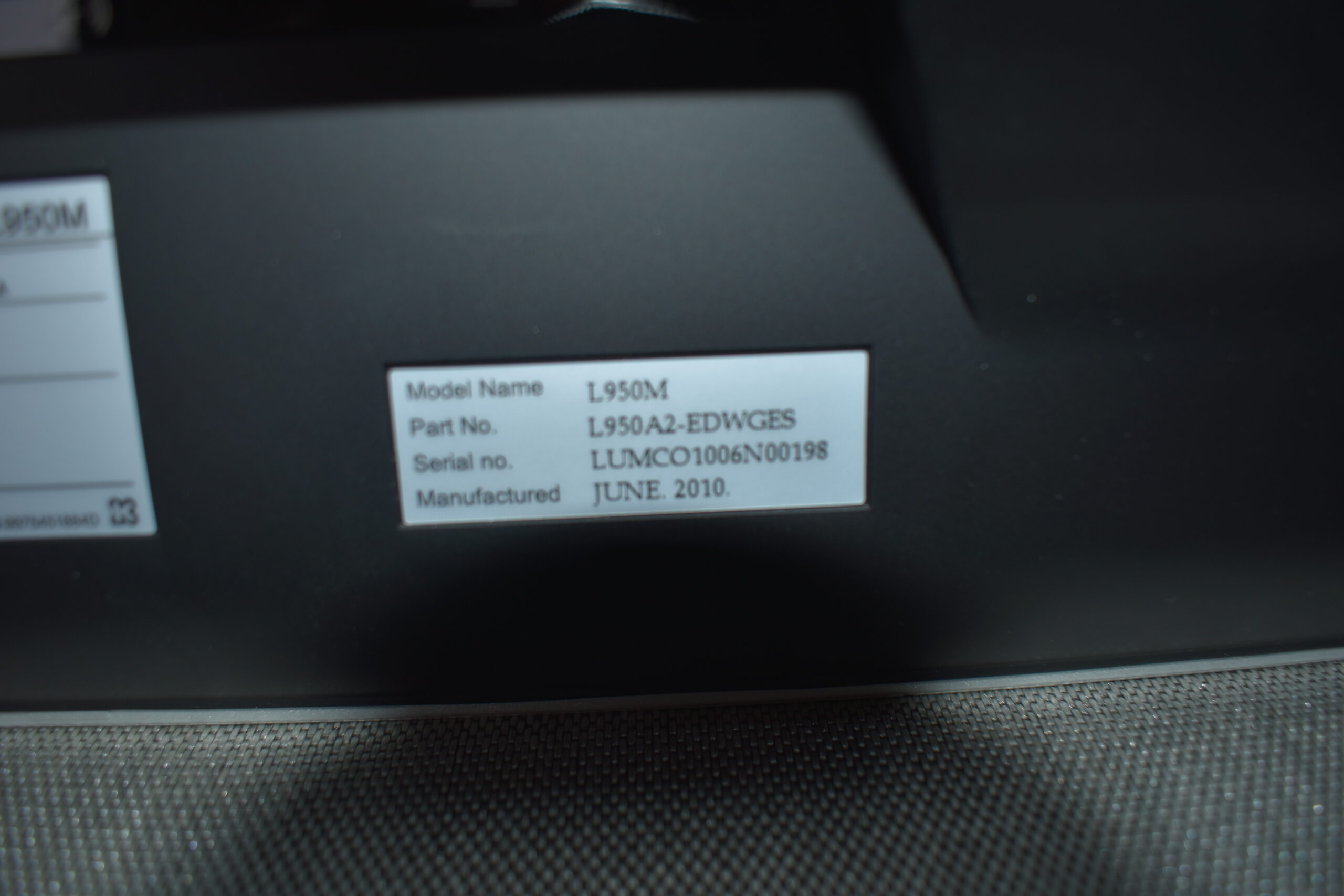 Caratec L950M TV 2010