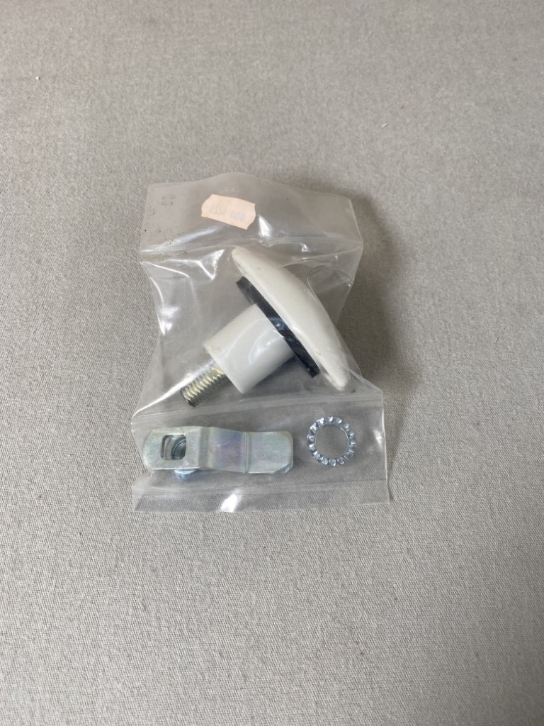 Kofferklappenschloss Klappenschloss bis 32mm weiß