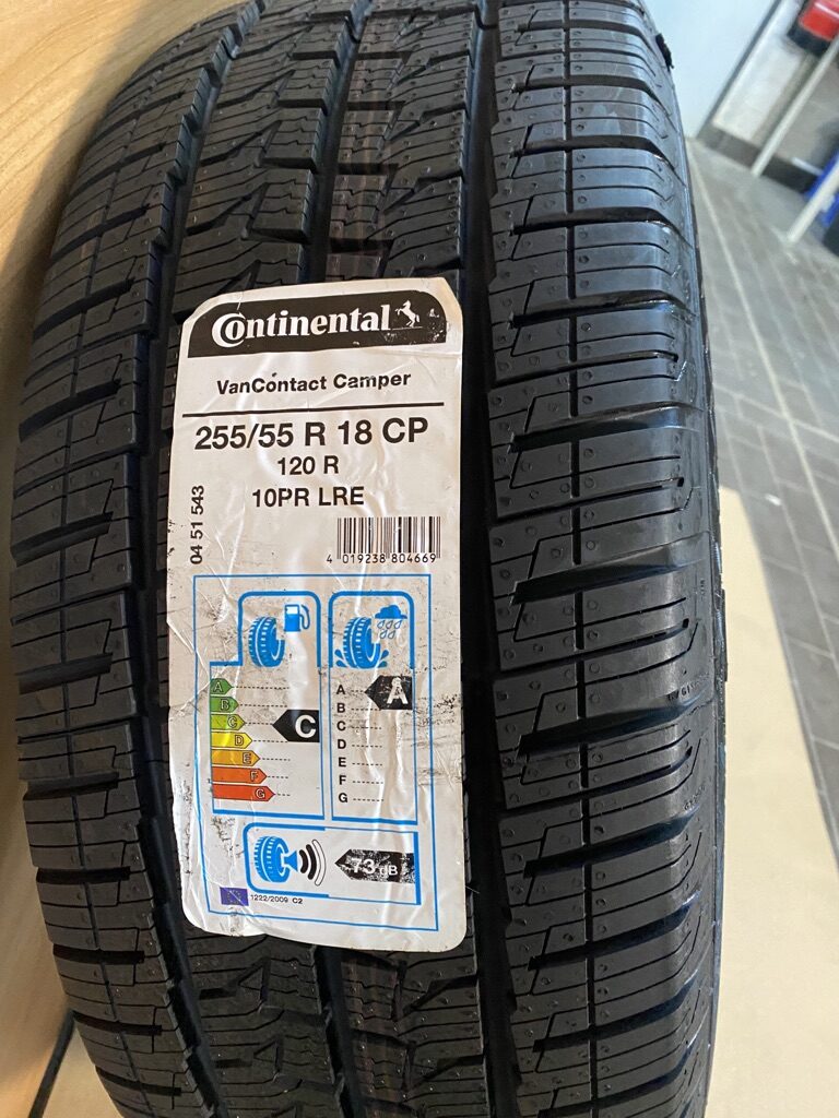 2 x Continental 255/55 R18CP M+S Reifen Komplettrad mit Alufelge Niesmann + Bischoff