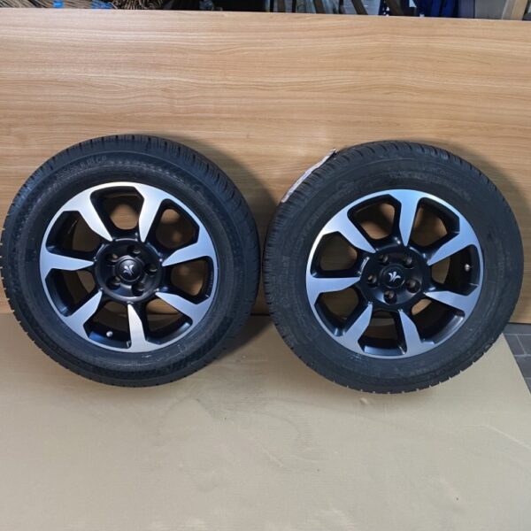 2 x Continental 255/55 R18CP M+S Reifen Komplettrad mit Alufelge Niesmann + Bischoff