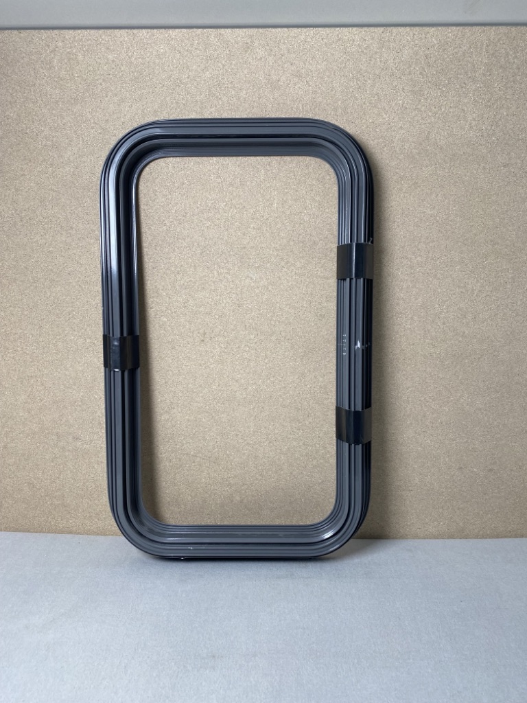 Klappenrahmen für Serviceklappe 380x640mm grau – Bild 2