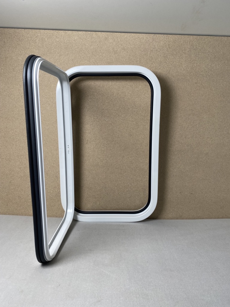 Klappenrahmen für Serviceklappe 610x375mm weiß – Bild 2