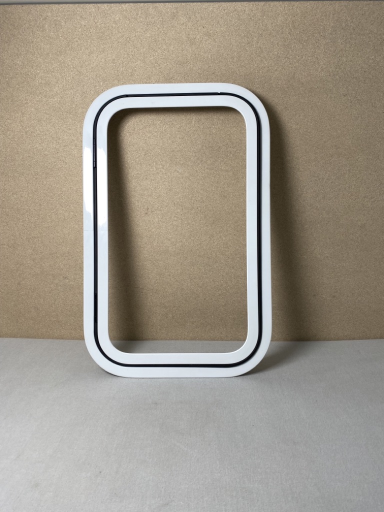 Klappenrahmen für Serviceklappe 610x375mm weiß