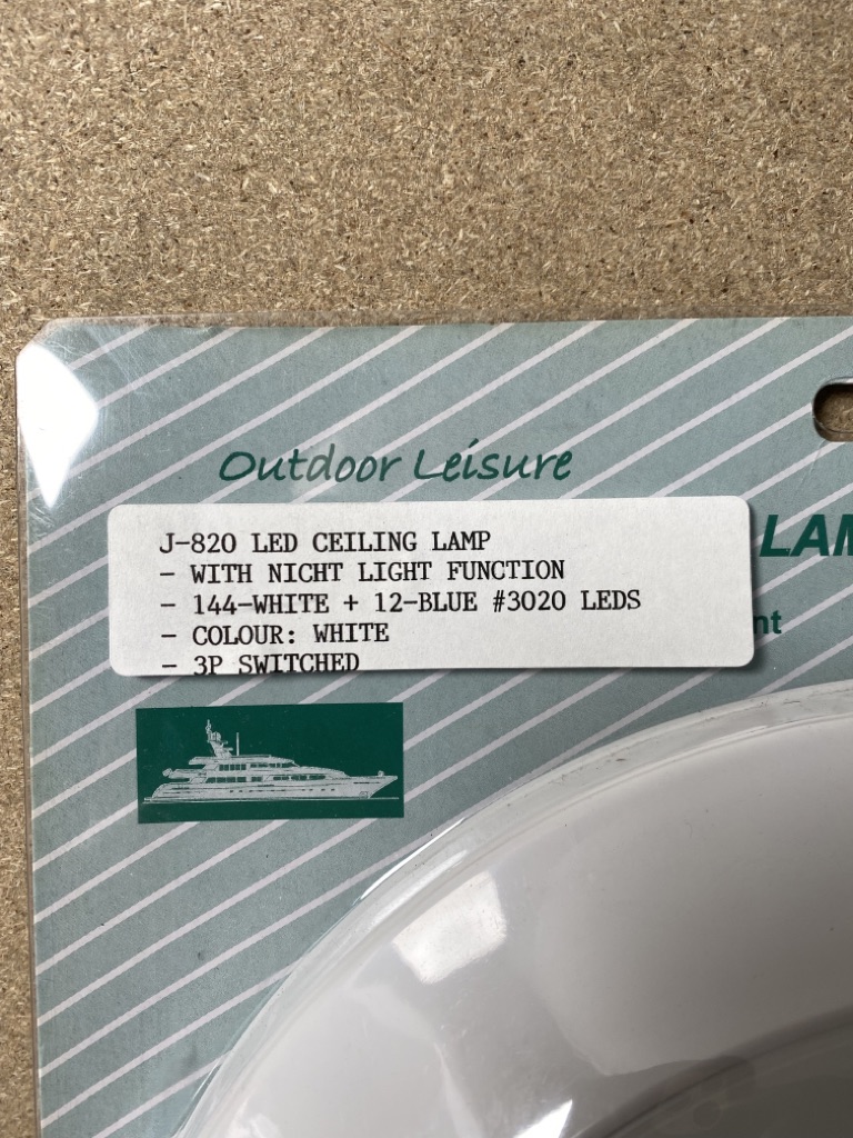 Outdoor Leisure LED Ceiling Lampe weiß – Bild 2