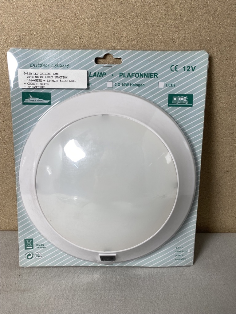 Outdoor Leisure LED Ceiling Lampe weiß – Bild 3