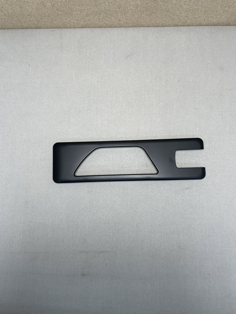 Innenabdeckung Niesmann + Bischoff Flair + Arto Aufbautür, schwarz, 28 x 7,7 cm