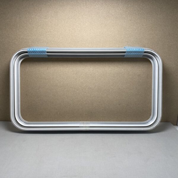 Klappenrahmen für Serviceklappe 430x800mm RAL 9010 Alu pulverbeschichtet