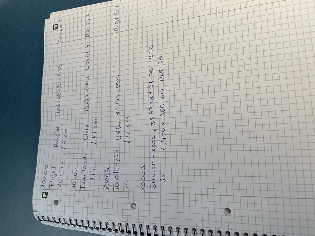 Klappenrahmen, Serviceklappe weiß, ca. 1100 x 360 mm, für Wohnmobil