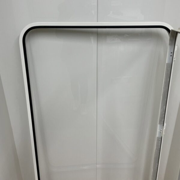 Klappenrahmen für Serviceklappe 800x1205 RAL 9010 Alu pulverbeschichtet