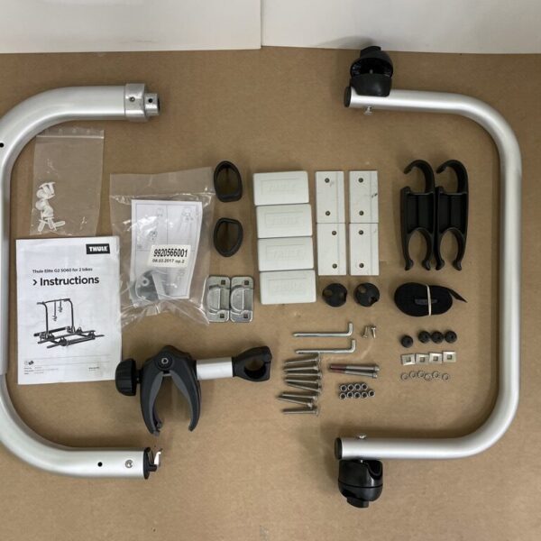 Thule Fahrradträger, Elite G2 5060 für zwei Fahrräder, silber