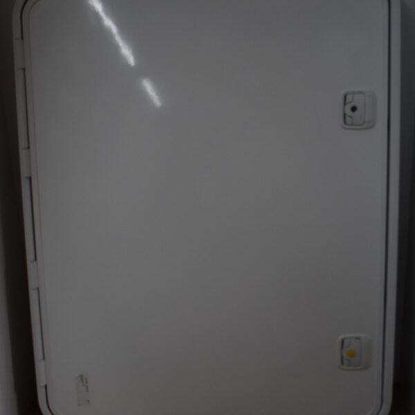 Serviceklappe weiß, 950 x 1200 mm,  RAL 9010 Alu pulverbeschichtet