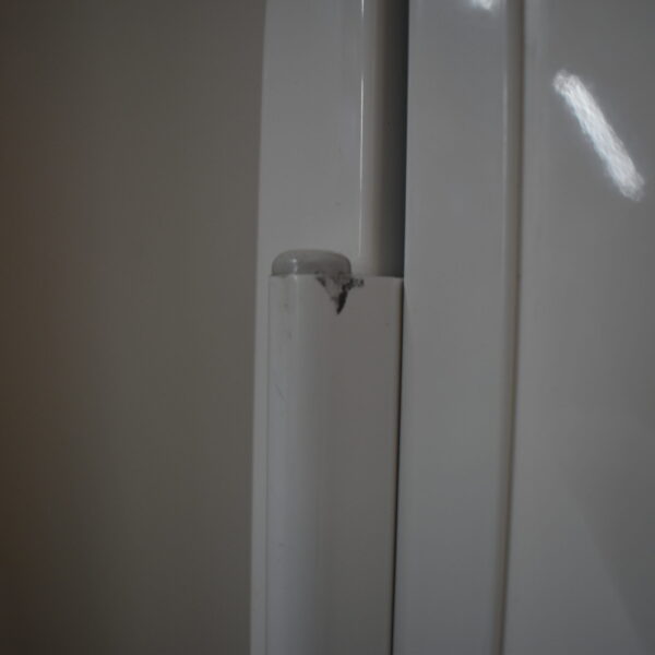 Serviceklappe weiß 750 x 1220 mm, RAL 9010 Alu pulverbeschichtet