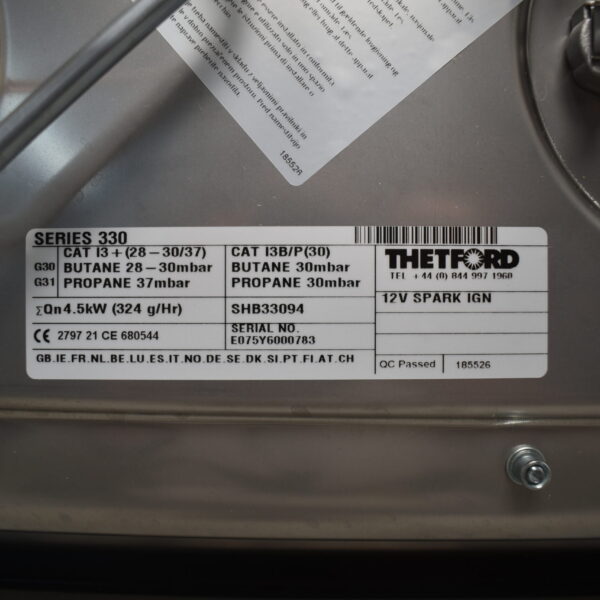 Thetford Series 330 Gaskocher, 3-flammig