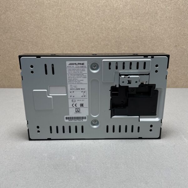Alpine Monitor LCD-X901D, für Rückfahrkamera