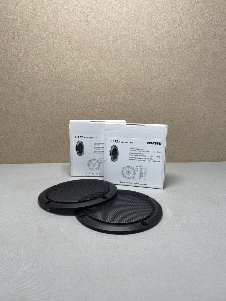 Visaton Lautsprecher Set, inkl. Abdeckung