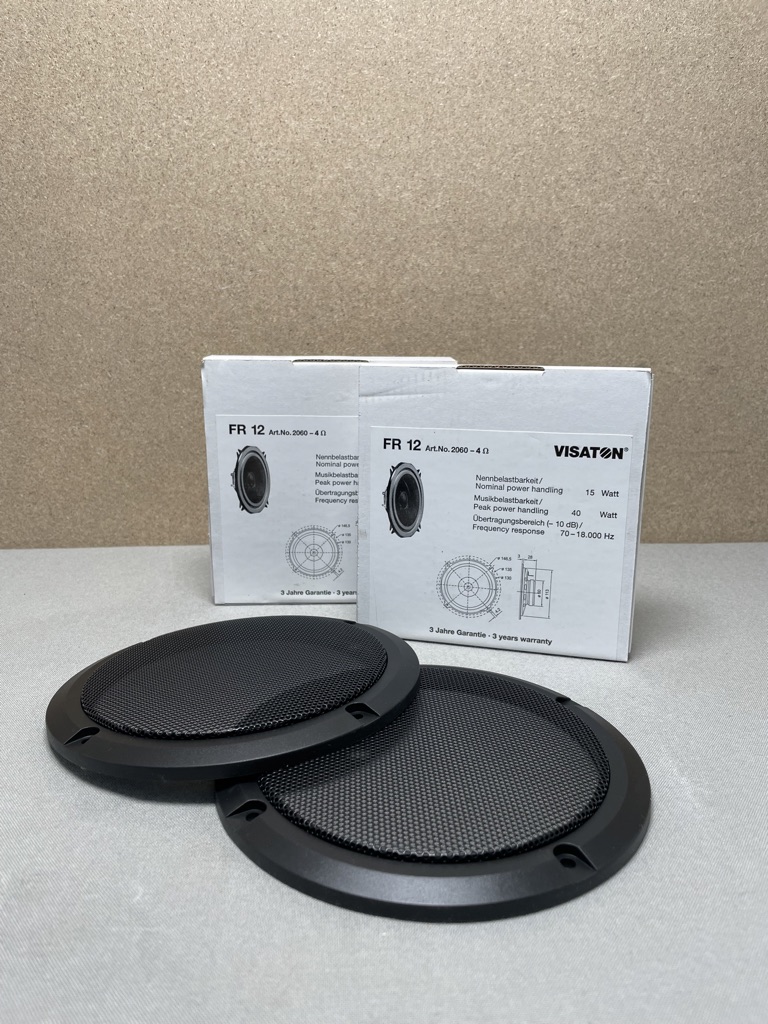Visaton Lautsprecher Set, inkl. Abdeckung