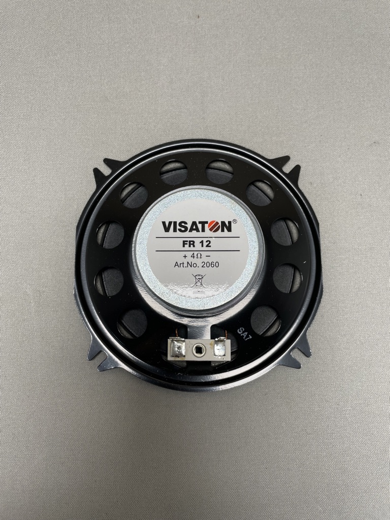 Visaton Lautsprecher Set, inkl. Abdeckung