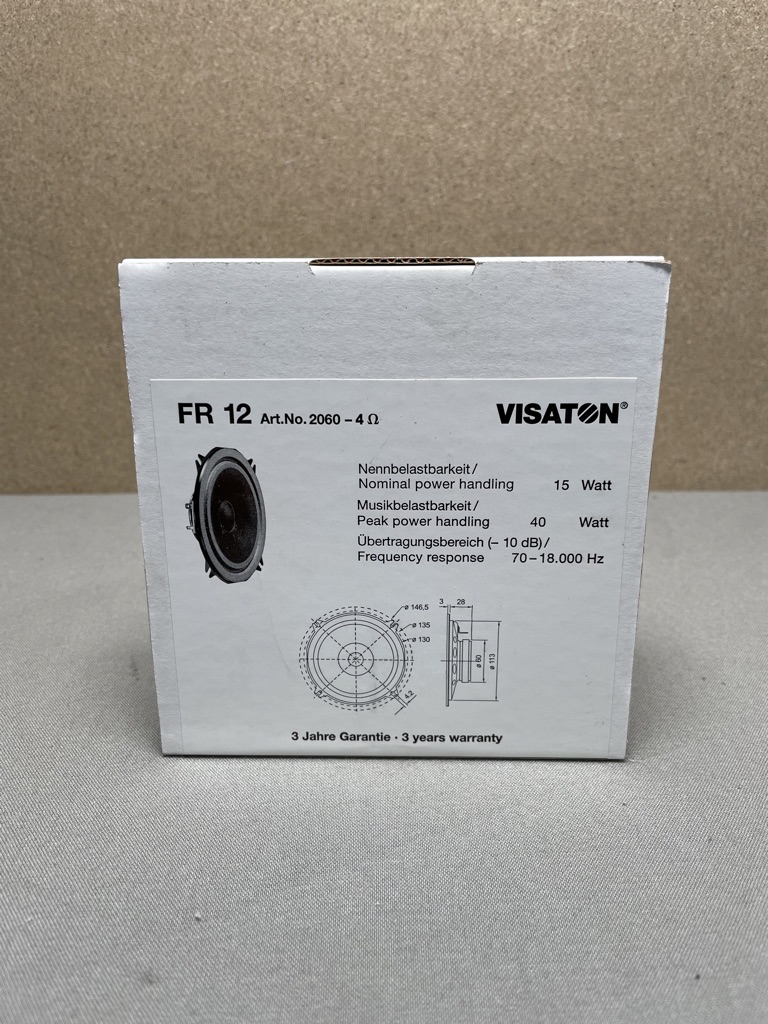 Visaton Lautsprecher 2er-Set