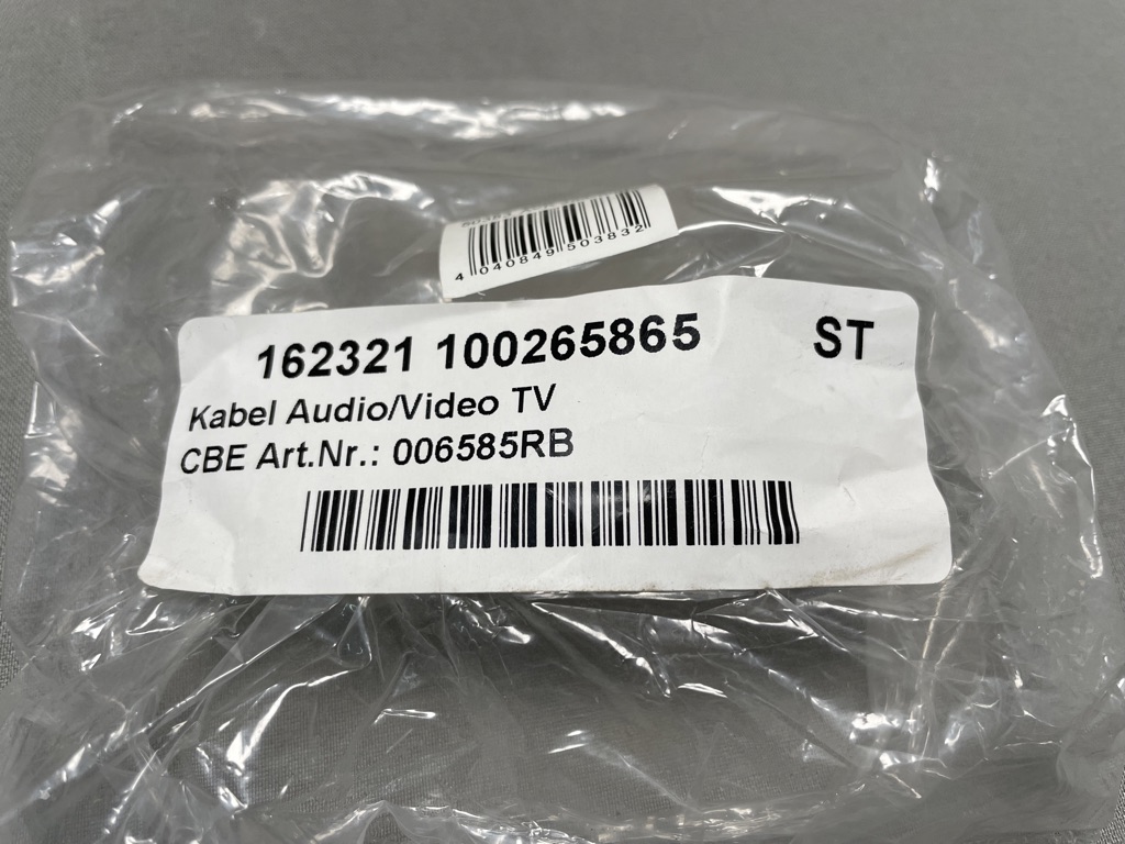 CBE Kabel Audio/Video TV