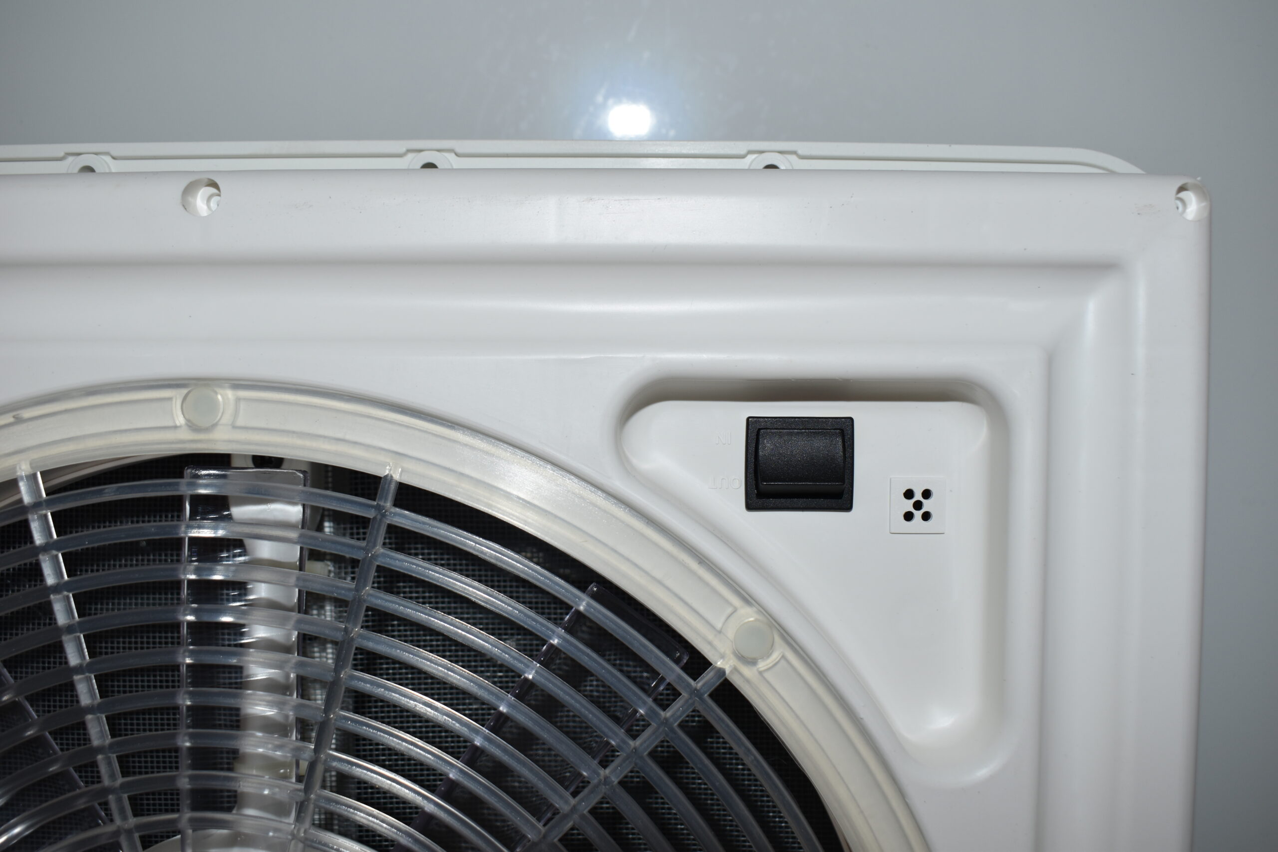 Fiamma Turbo-Vent P3 Dachlüfter Dachhaube crystal neu mit Schalter