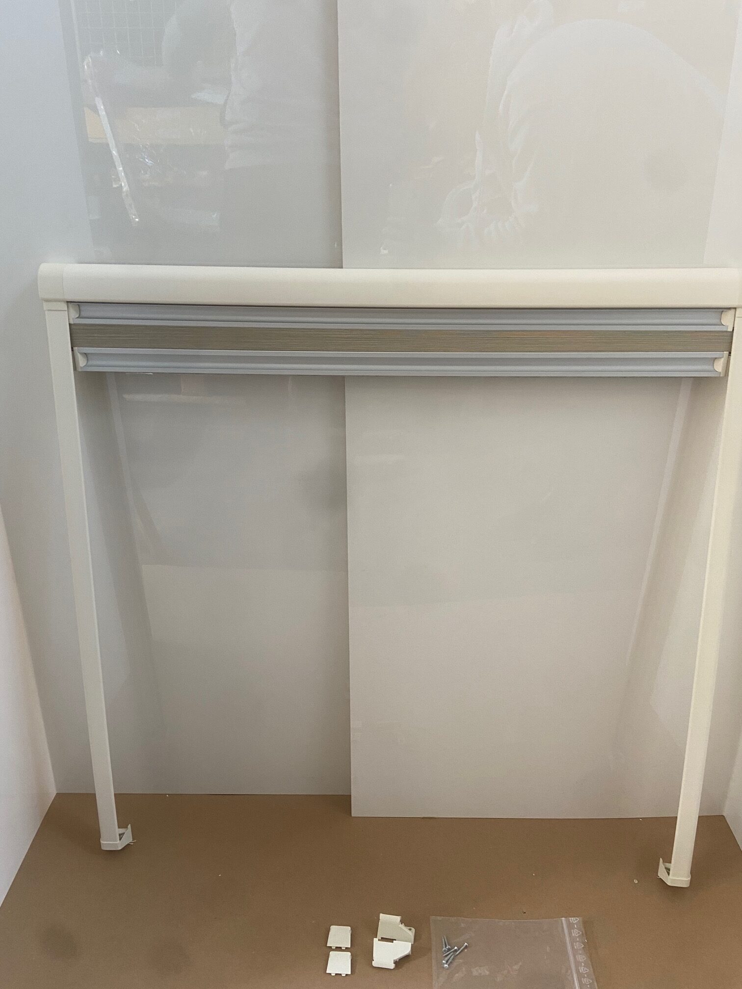 Rollo mit Verdunklung und Fliegenschutz, 800 x 800 mm