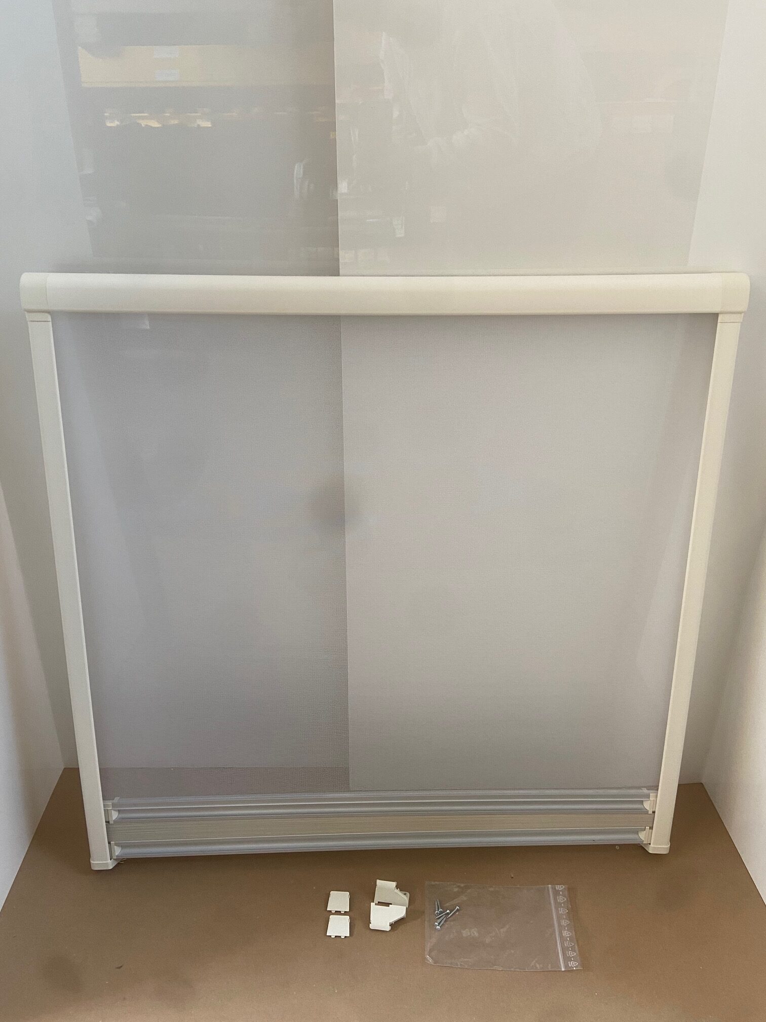 Rollo mit Verdunklung und Fliegenschutz, 800 x 800 mm