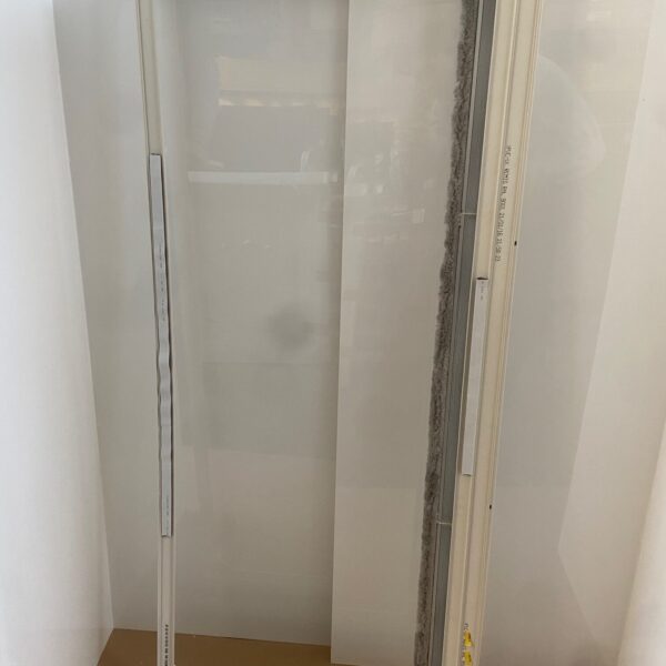 Rollo mit Verdunklung und Fliegenschutz, Remis, RAL 9001, 1300 x 500 mm