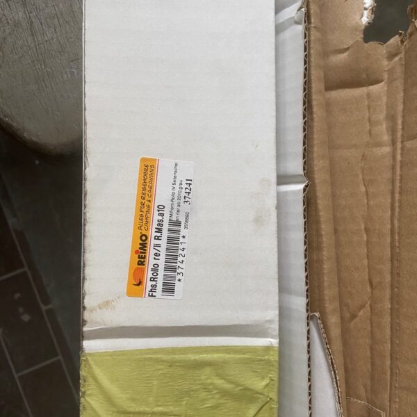 Rollo mit Verdunklung und Fliegenschutz, Remis, RAL 9001, 1300 x 500 mm