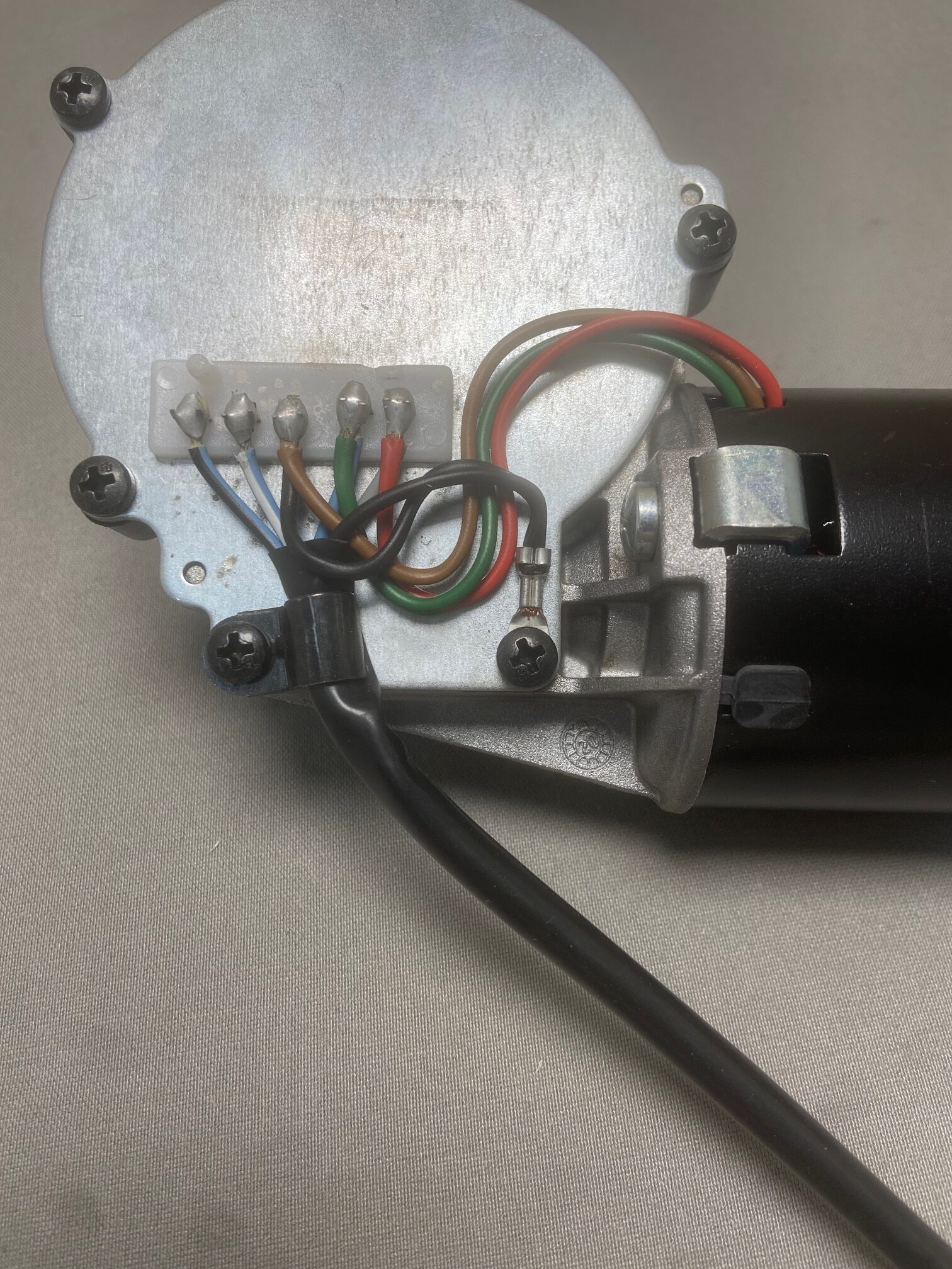 Motor ITALTERGI S.R.L 12V 2V DIN Bosch für Wohnmobil