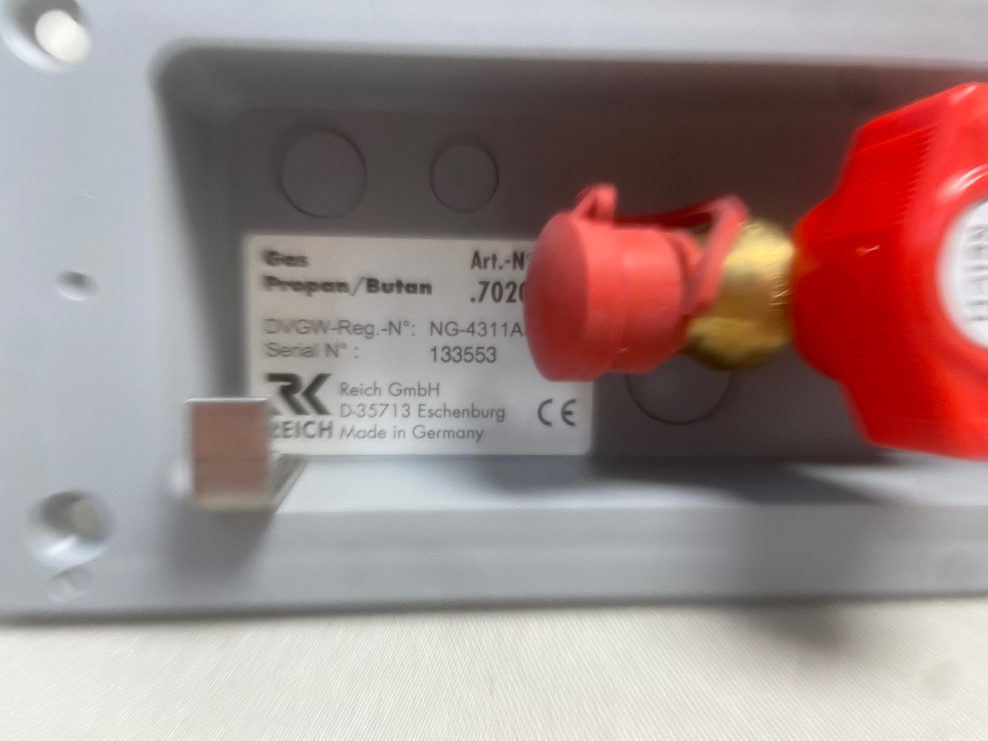 Gas -Versorgungsklappe von Reich, 160 x 70cm – Bild 6