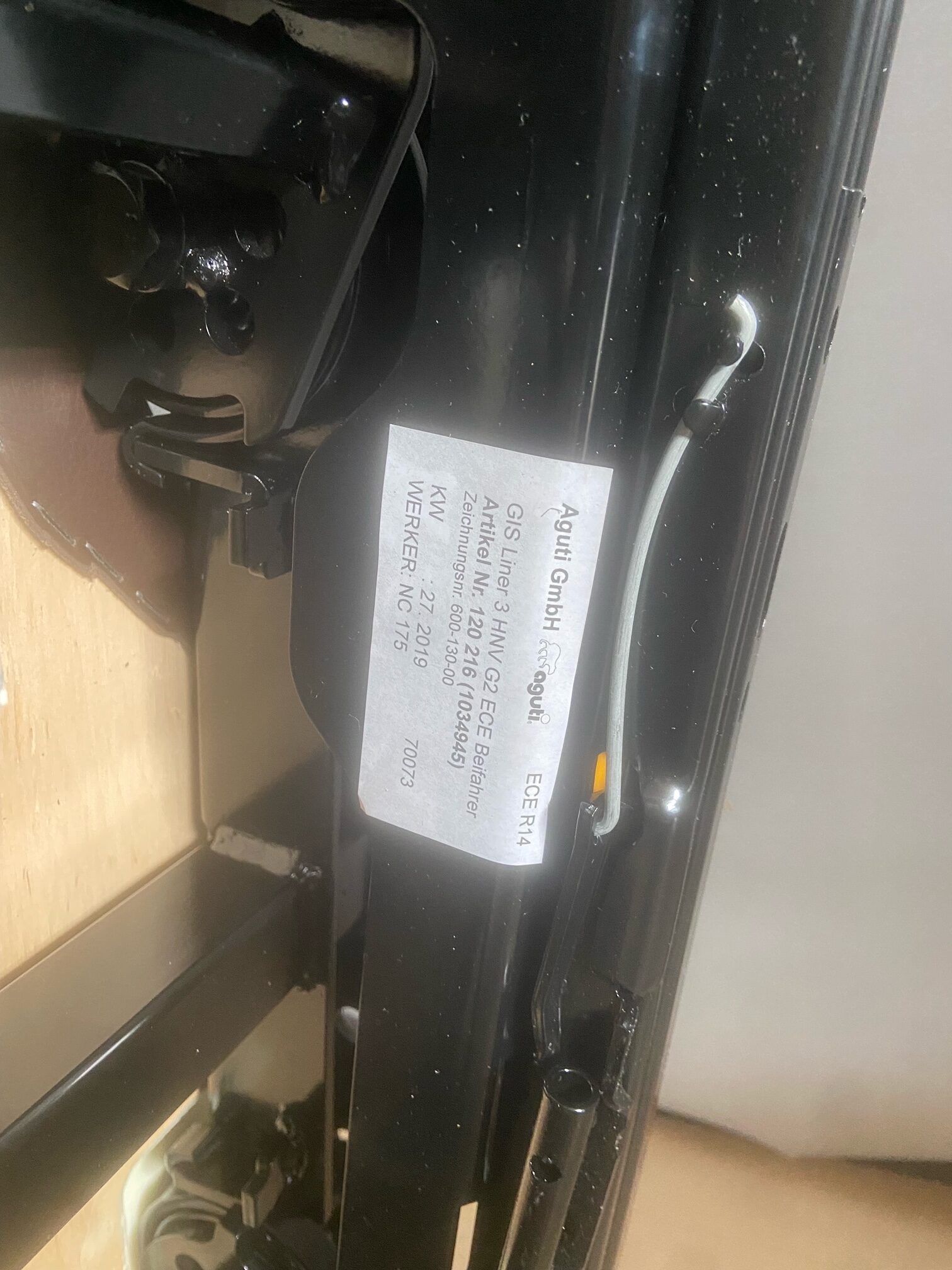 Aguti Sitz Integra, Fahrer + Beifahrerseite, Eura Gis III, Eura Mobil