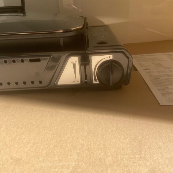 Gaskartuschen- Kocher mit Pfanne, Camp 4, 35 x 460 x 168 mm