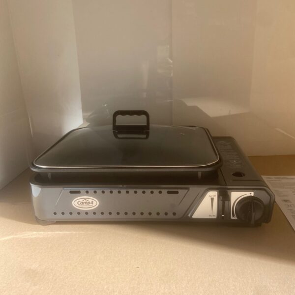 Gaskartuschen- Kocher mit Pfanne, Camp 4, 35 x 460 x 168 mm