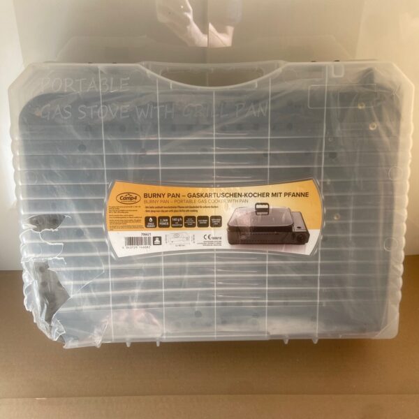 Gaskartuschen- Kocher mit Pfanne, Camp 4, 35 x 460 x 168 mm