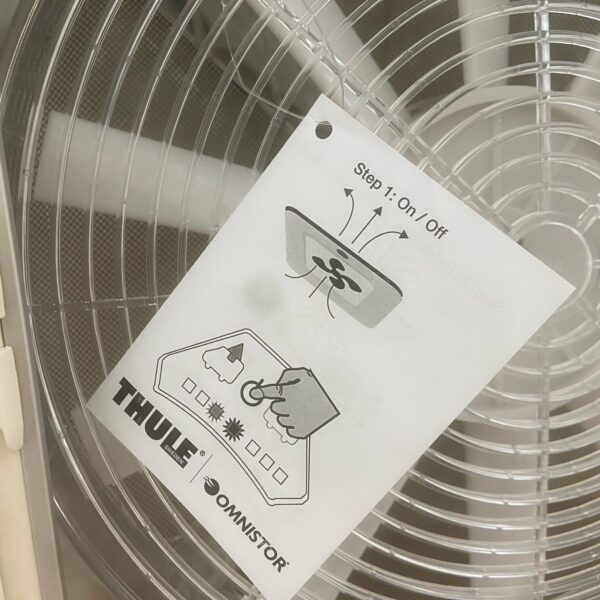 Lüfter von Thule für Wohnmobil, 400 x 400 mm