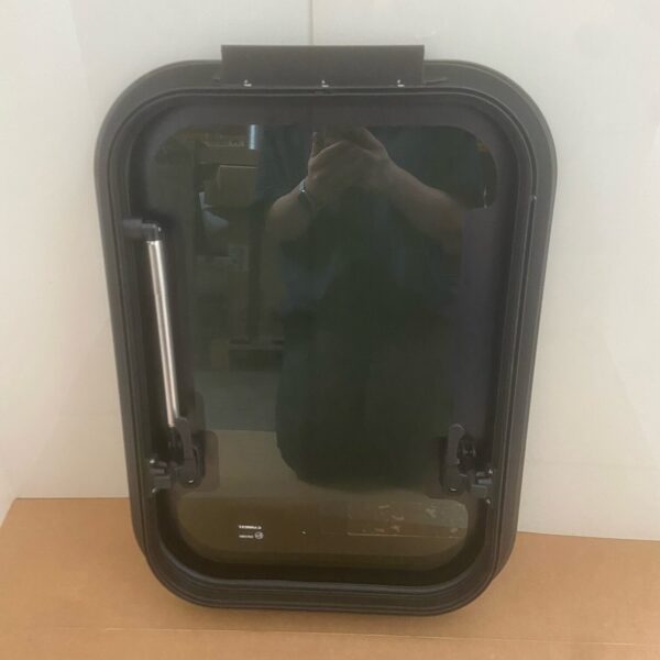 Ausstellfenster RW Eco mit getönter Glasscheibe, 350 x 500 mm