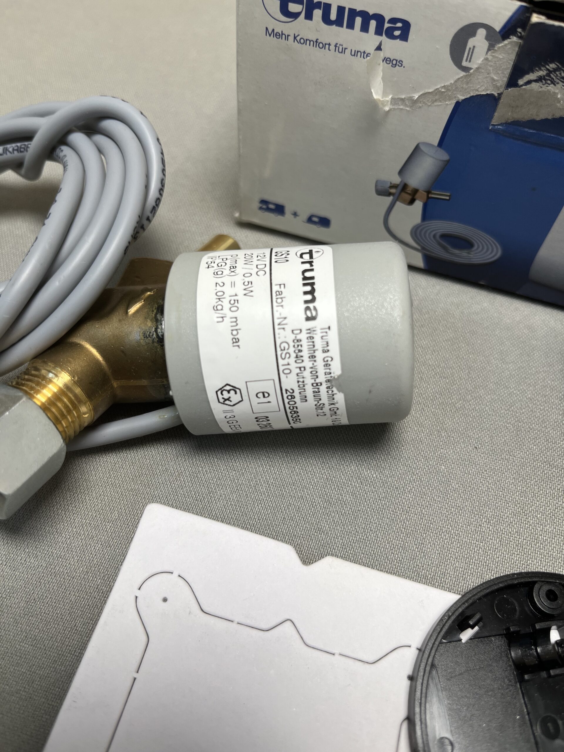 Fawo Einspeisungsstecker mit Klappdeckel 3-polig