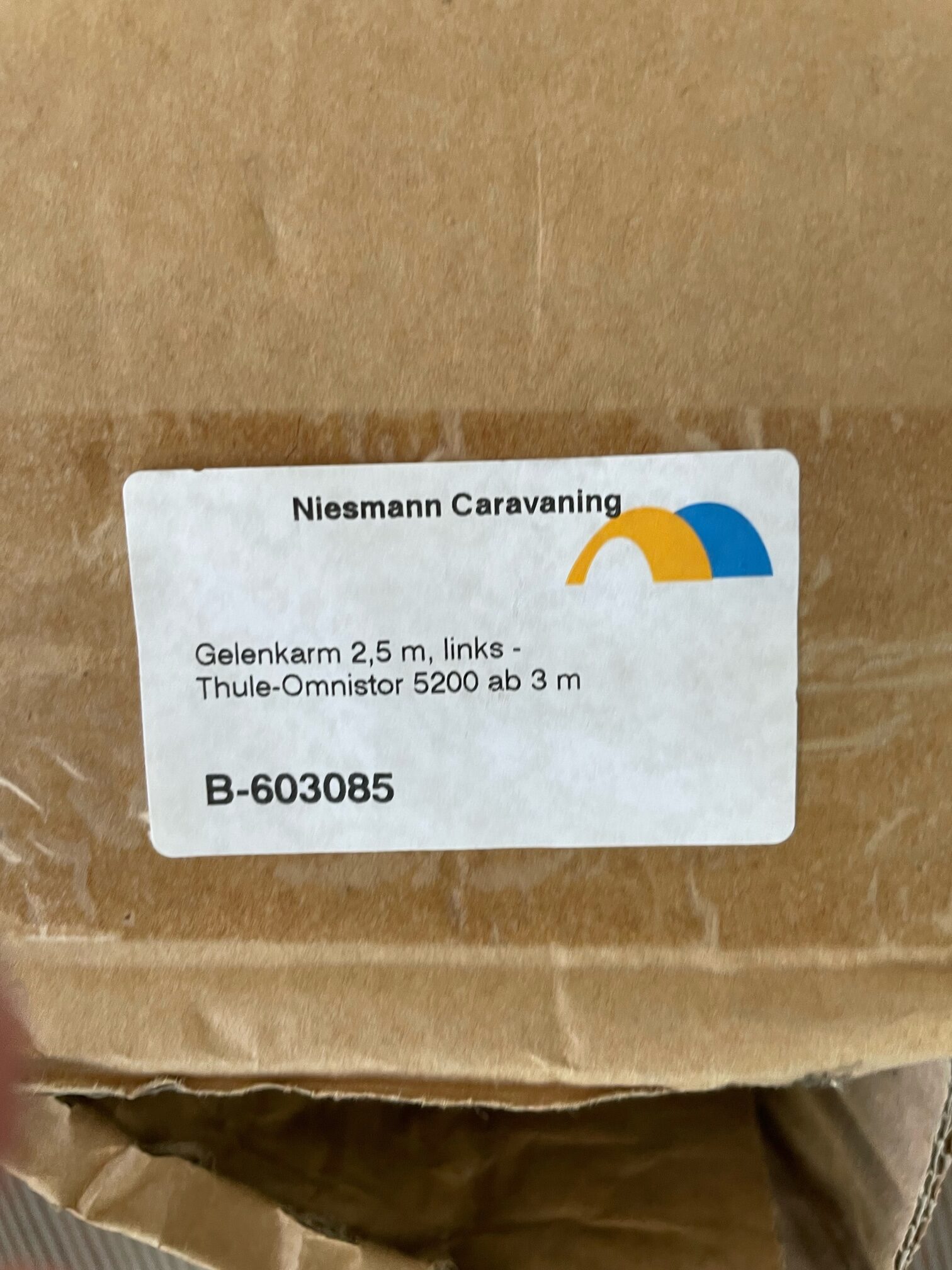 Thule Omnister 5200 Gelenkarm links 2,5m