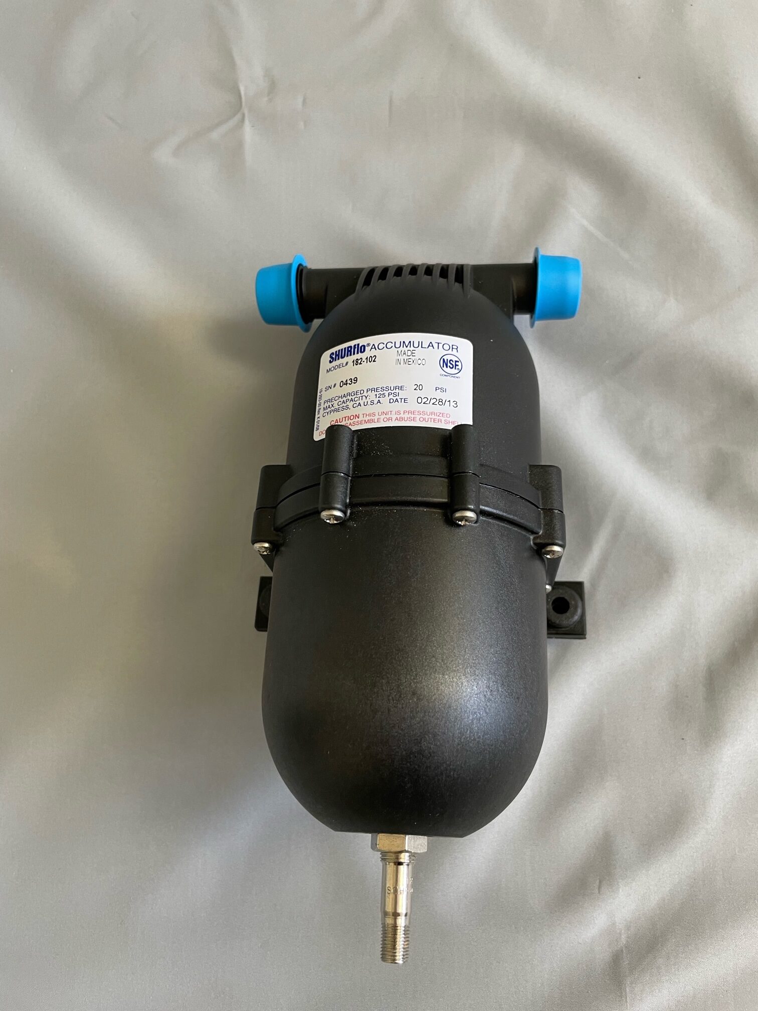 Ausgleichsgefäss Shurflo Accumulator