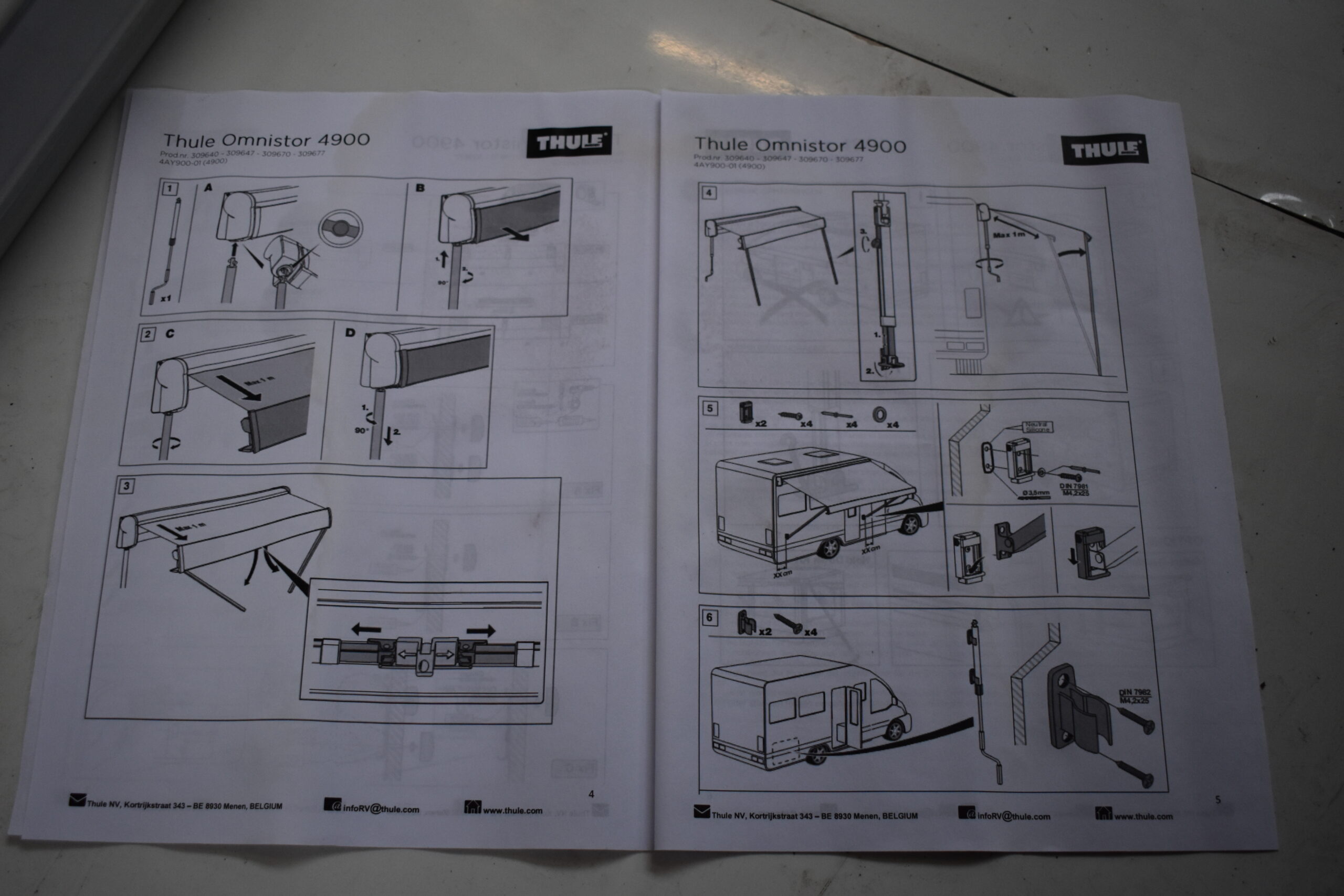 Thule Markise Omnistor 4900