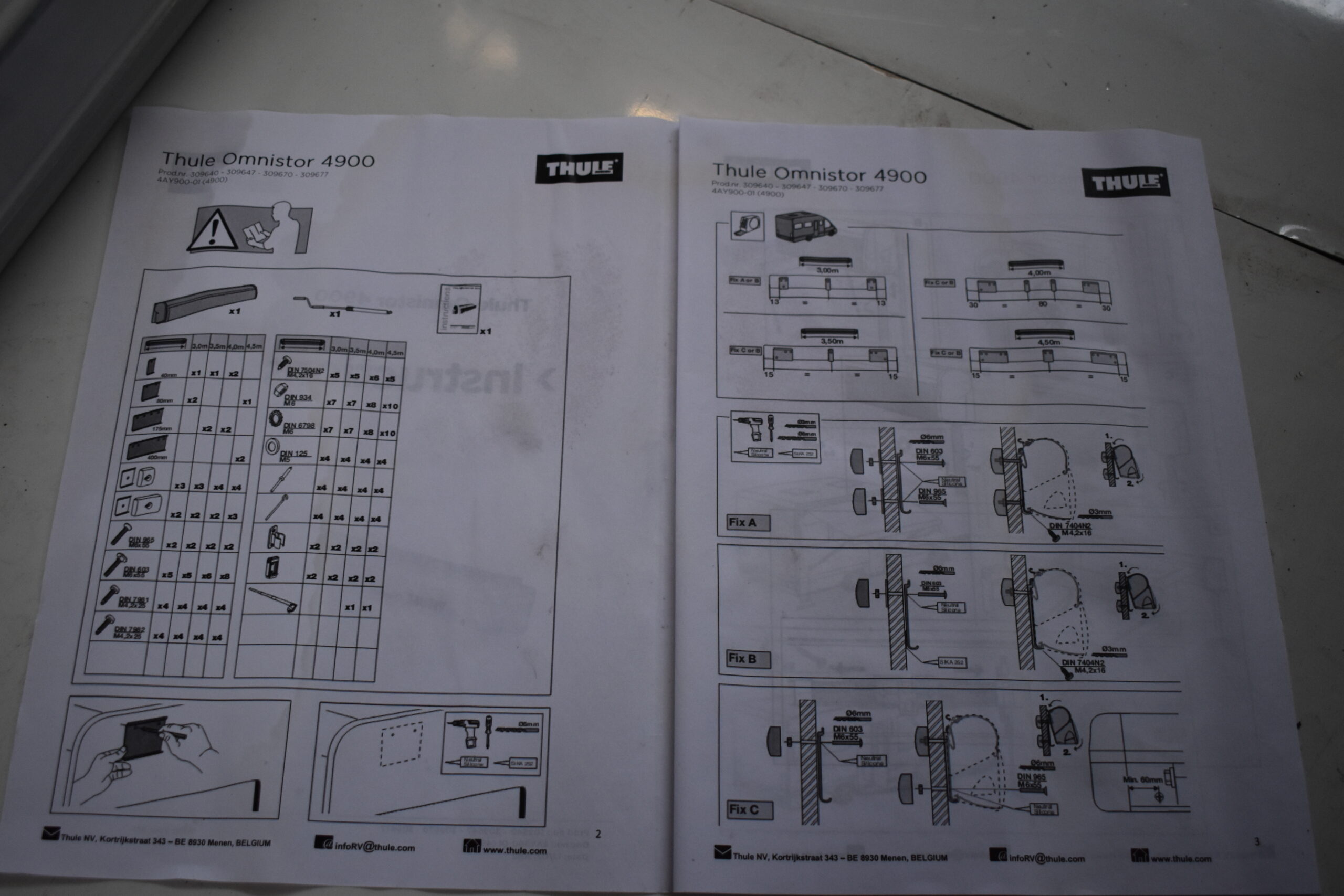 Thule Markise Omnistor 4900
