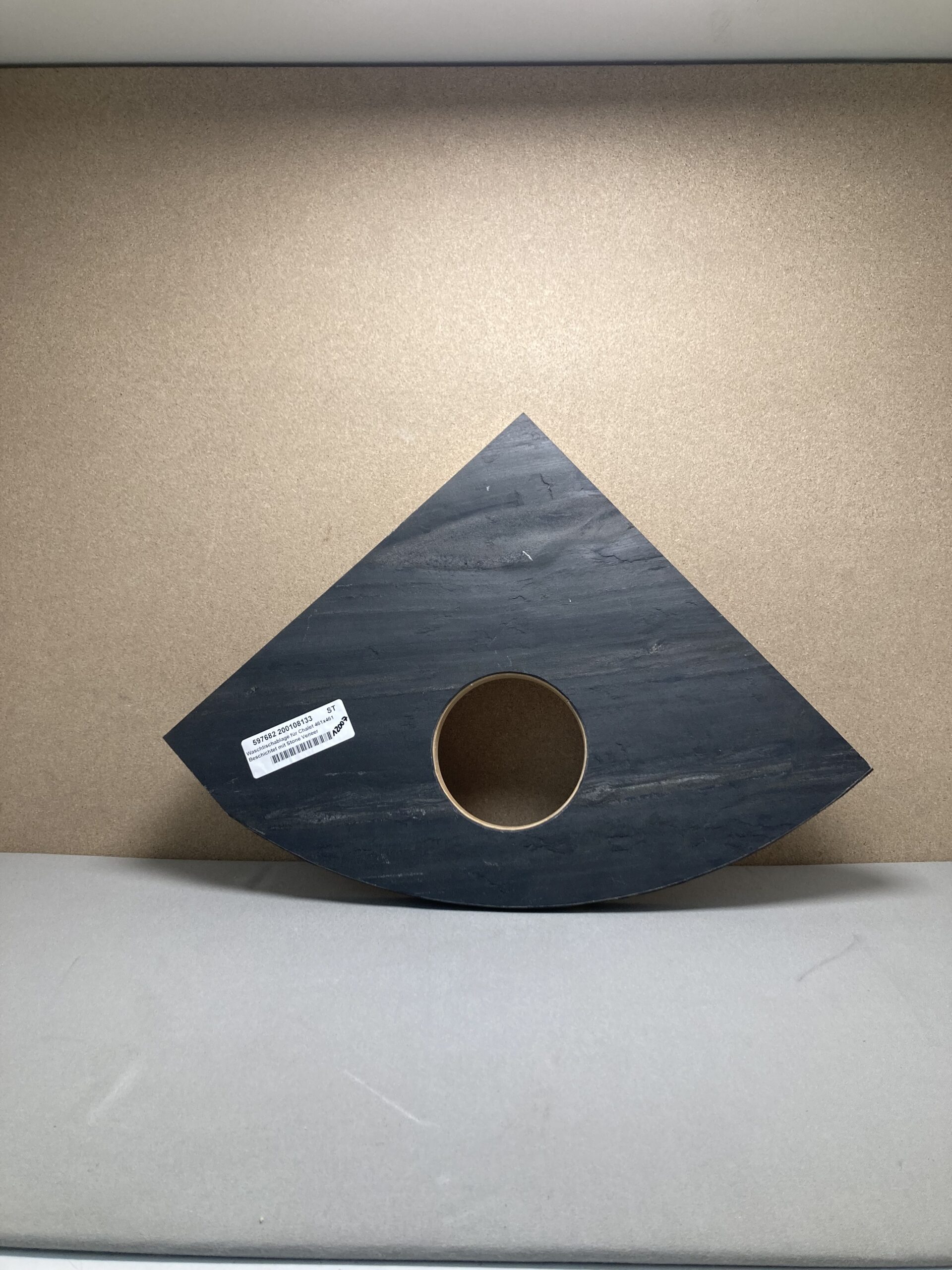 Waschtischablage für Chalet 461x461 Art.-Nr.: 597682200108133 Stone Veneer