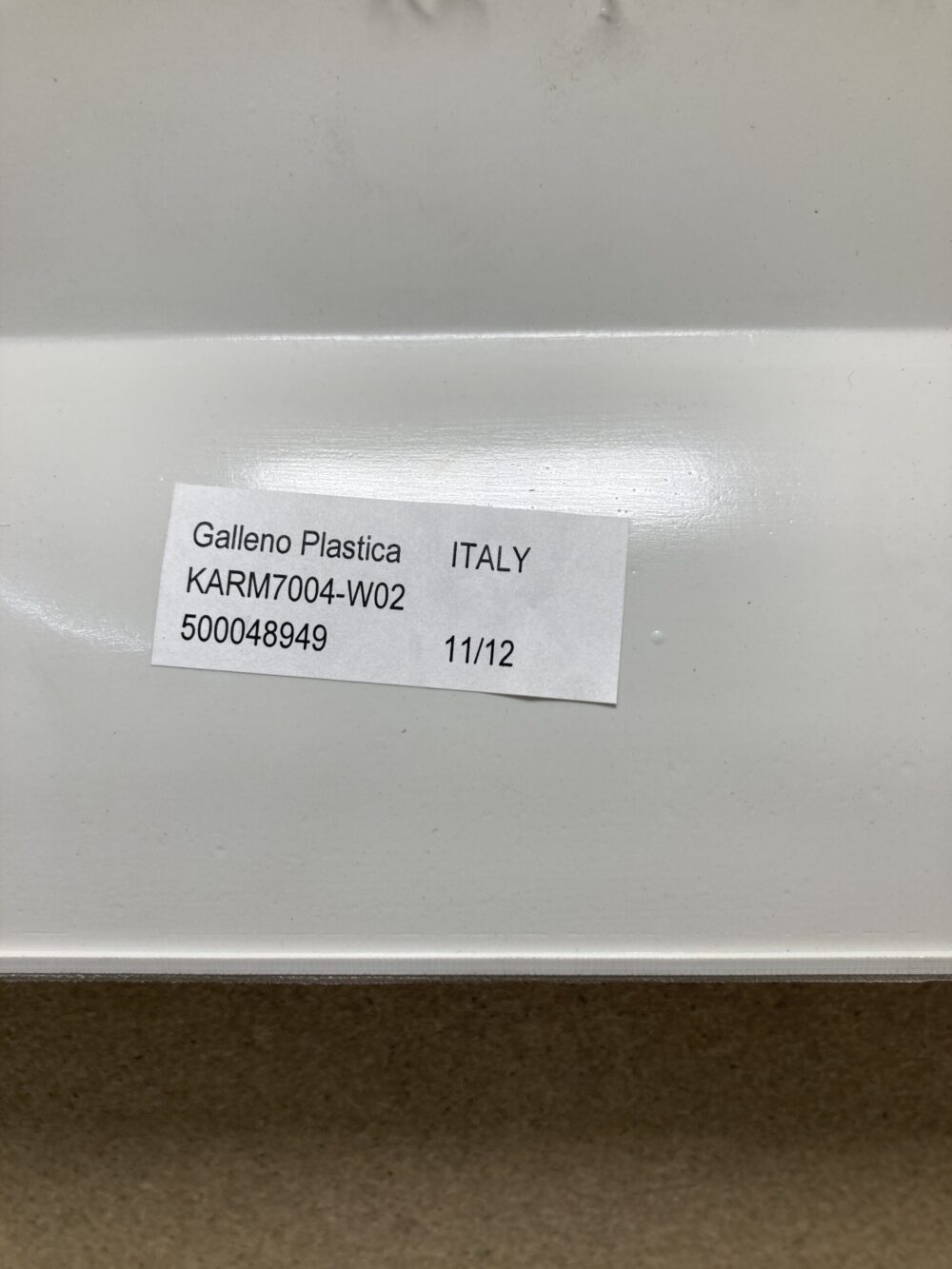Schürze Einstieg Co 600 Art.-Nr.: 884460500048949 grauweiß neu