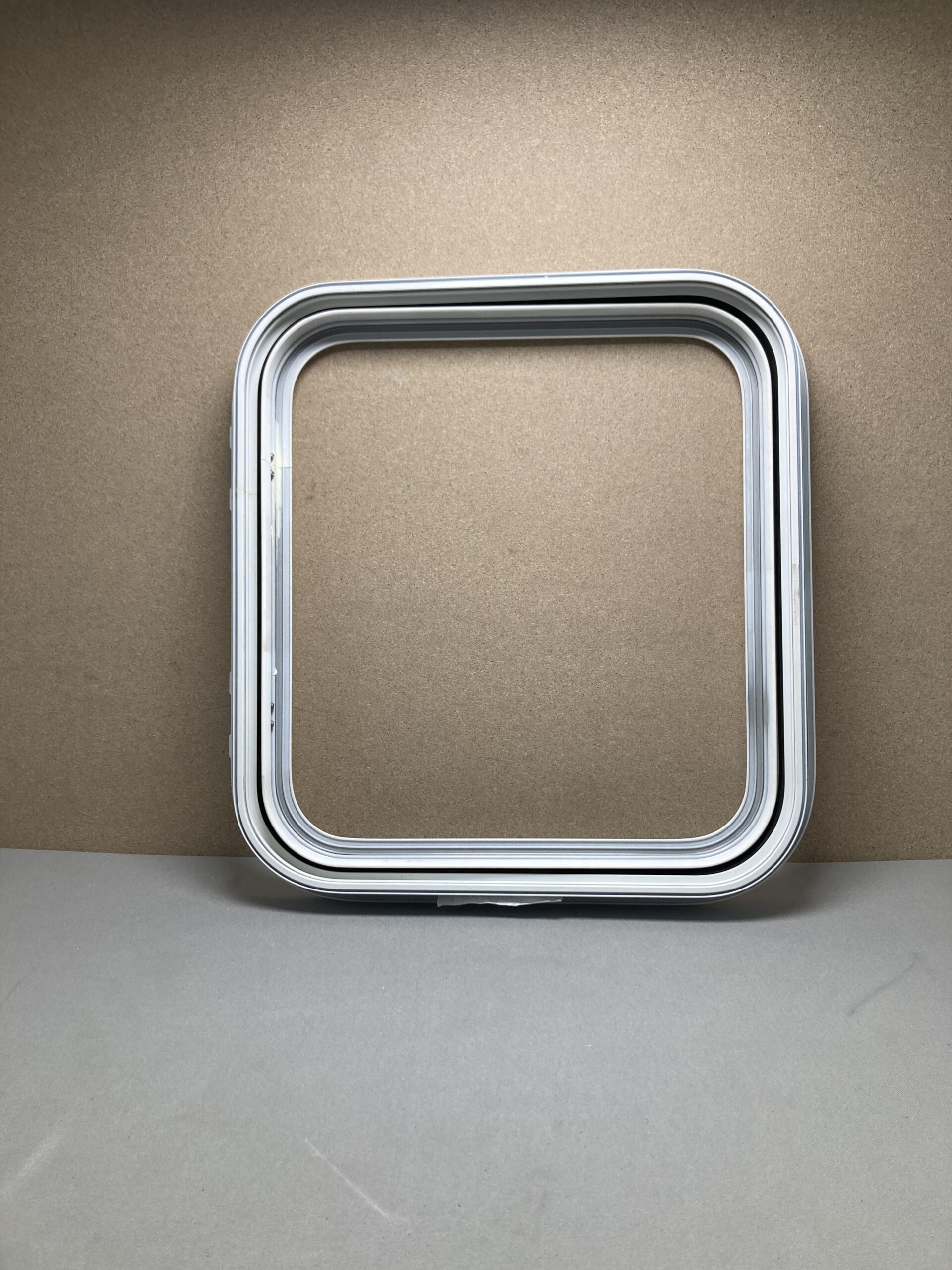 Serviceklappe Klappenrahmen 500x460 weiß neu Alu pulverbeschichtet