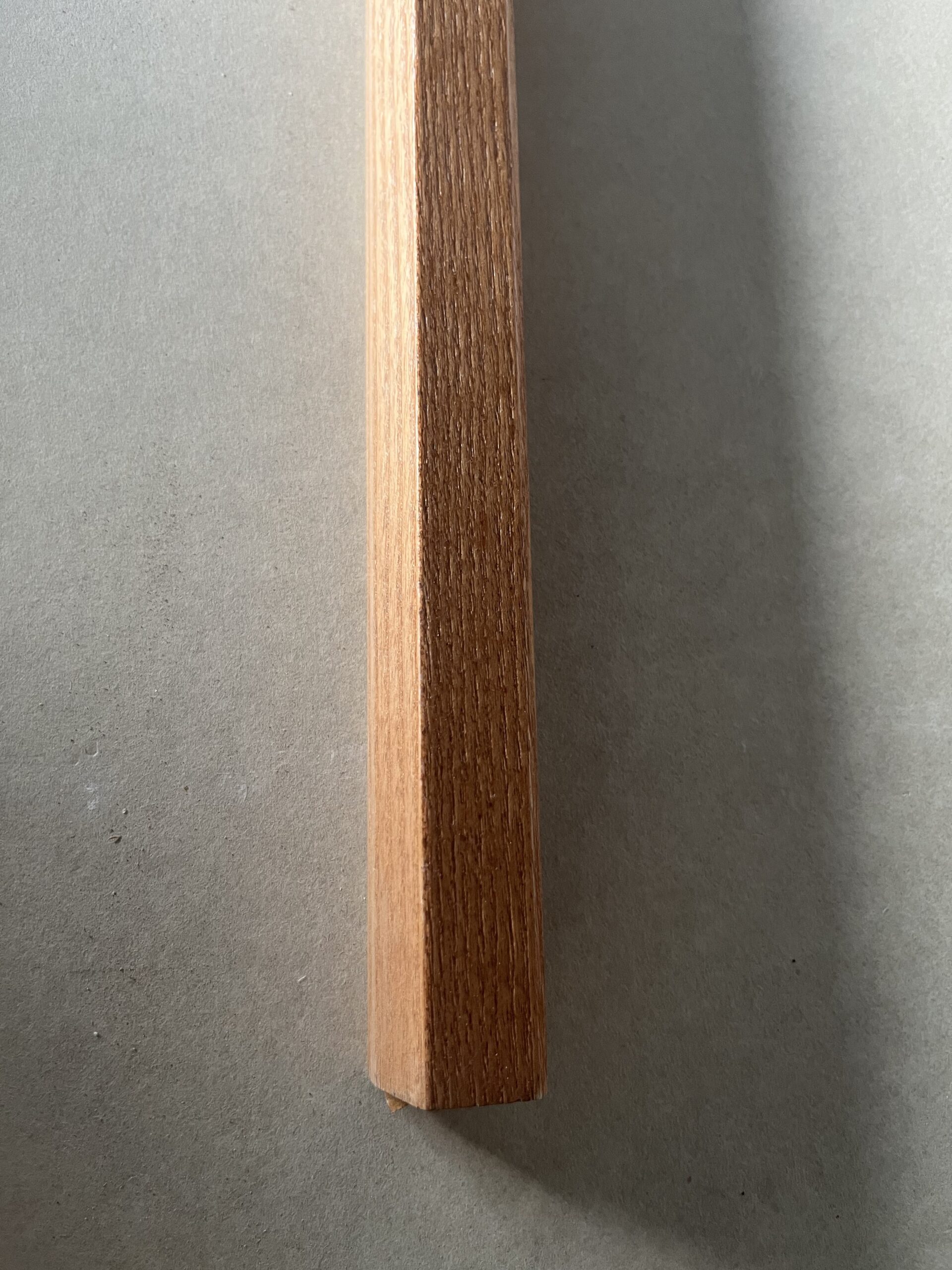 Leiste Holz Massivholz beschichtet Mediteranian Cherry 1,90 Meter